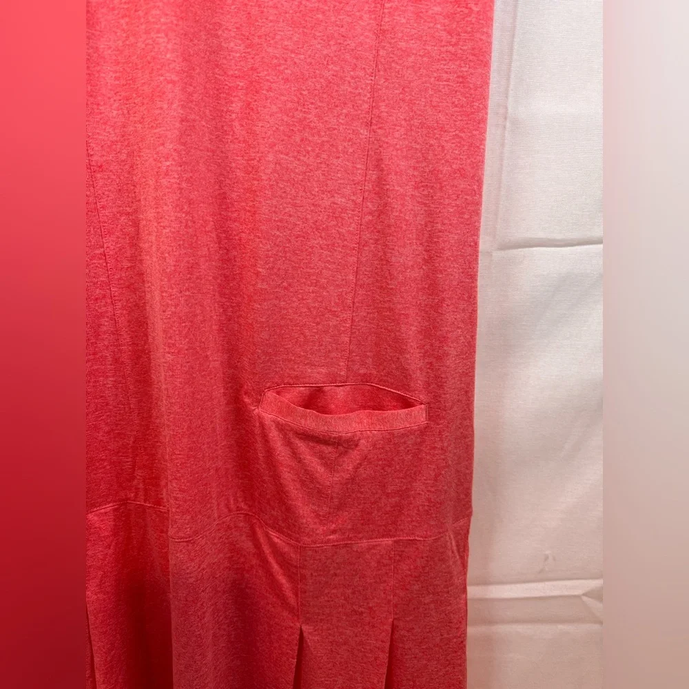 Greg Norman Golf Dress Sleeveless Quarter Zip Mock Neck Pleats Pink Size Medium - Picture 10 of 16
